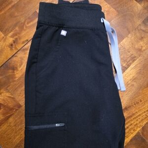 Figs Black Joggers